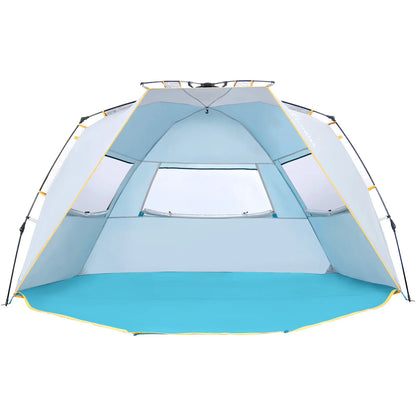 Instant Pop-Up Beach Tent – UV Protection & Portable Sun Shelter