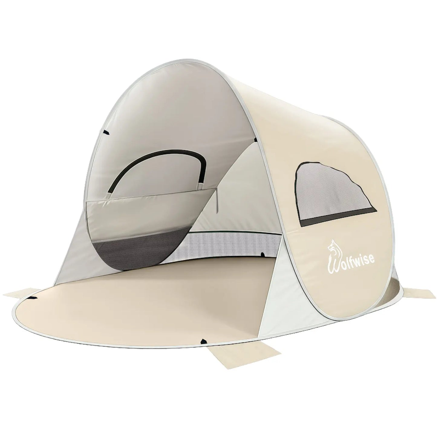 Instant Pop-Up Beach Tent – UV Protection & Portable Sun Shelter