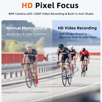 Smart Camera Glasses – 2K Video, Bluetooth Audio & AI Assistant
