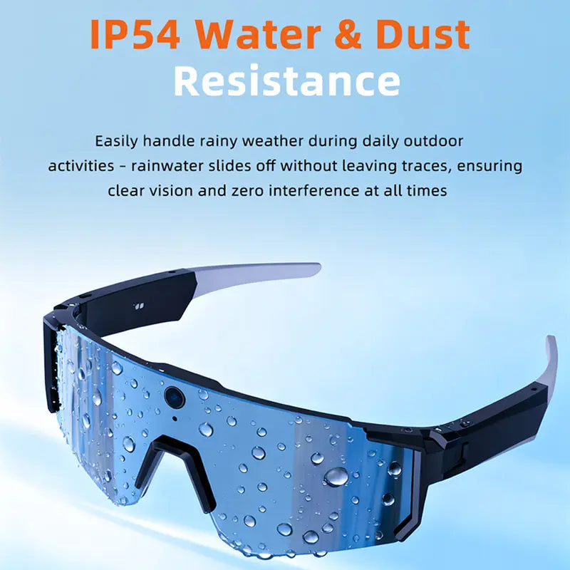 Smart Camera Glasses – 2K Video, Bluetooth Audio & AI Assistant