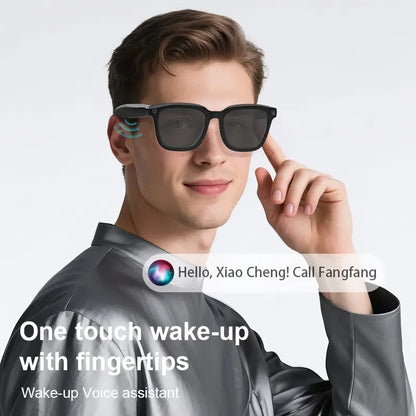 Smart Camera Glasses – HD Recording, Bluetooth Audio & AI Voice Assistant