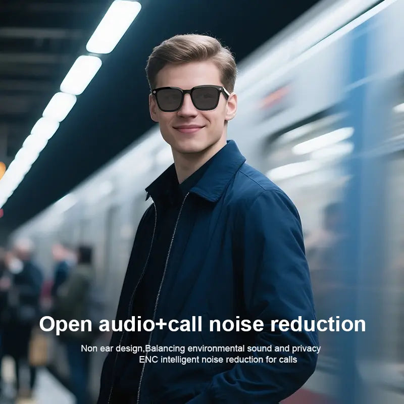 Smart Camera Glasses – HD Recording, Bluetooth Audio & AI Voice Assistant