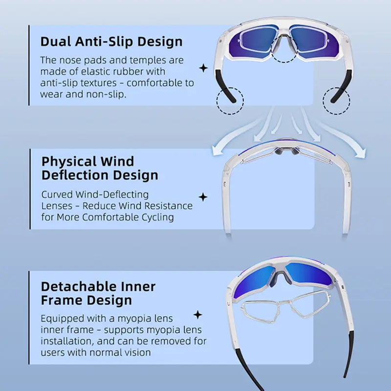 Smart Camera Glasses – 2K Video, Bluetooth Audio & AI Assistant