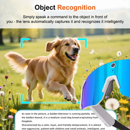 Smart Camera Glasses – 2K Video, Bluetooth Audio & AI Assistant